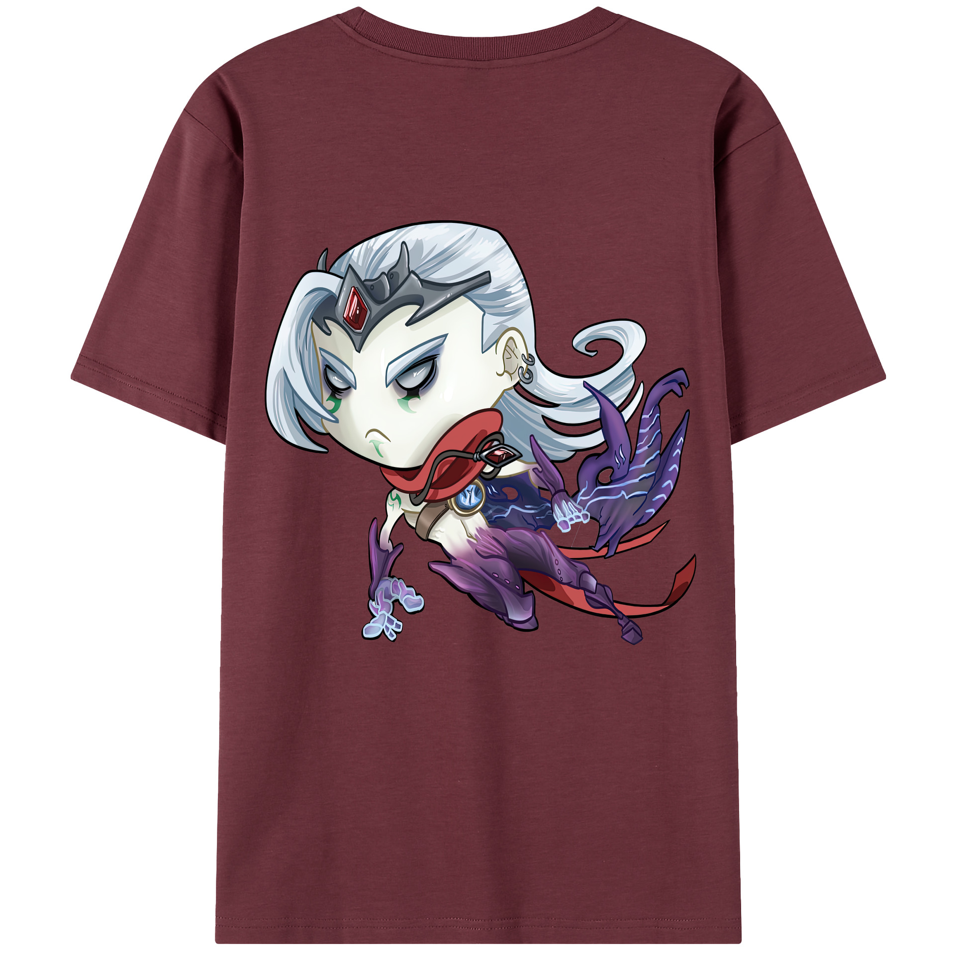 リーグ・オブ・レジェンド League of Legends LOL 綿100％半袖Tシャツ（背面プリント）